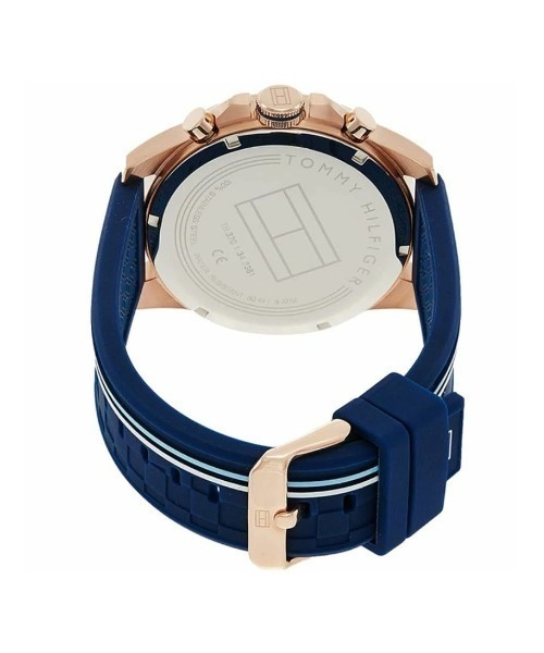 TOMMY HILFIGER（トミーヒルフィガー）の「【TOMMY HILFIGER】トミーヒルフィガー クォーツ 腕時計 メンズ（アナログ腕時計・メンズ・ネイビー・FREE）」の2枚目の写真