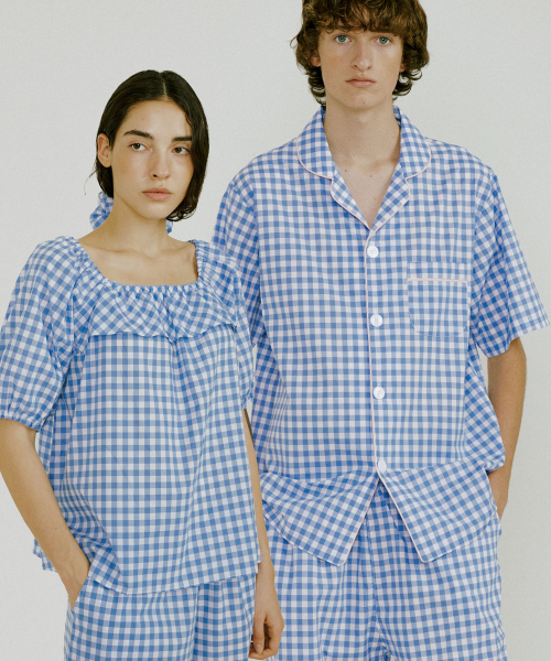 (couple) Seoul short Pajama Set + Lounge Two-piece
