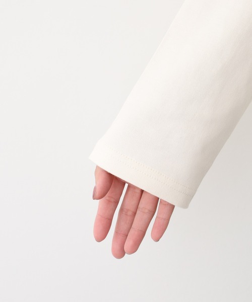 Emago（イマゴ）の「EMAGO 北欧ﾊﾞｰﾄﾞ刺繍ﾌﾟﾙｵｰﾊﾞｰ 長袖（Tシャツ/カットソー・レディース・アイボリー/ブラック/ブラウン・FREE）」の17枚目の写真