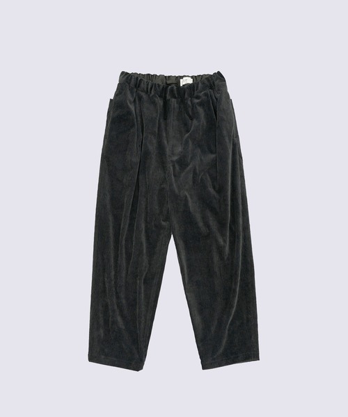 STUDIOUS（ステュディオス）の「【STILL BY HAND】Corduroy easy pants（その他パンツ・メンズ・ブラック/ダークグレー・44/46）」の2枚目の写真