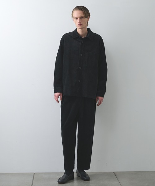 STUDIOUS（ステュディオス）の「【STILL BY HAND】Corduroy easy pants（その他パンツ・メンズ・ブラック/ダークグレー・44/46）」の6枚目の写真