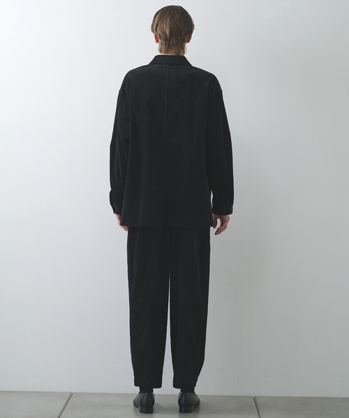 STUDIOUS（ステュディオス）の「【STILL BY HAND】Corduroy easy pants（その他パンツ・メンズ・ブラック/ダークグレー・44/46）」の8枚目の写真