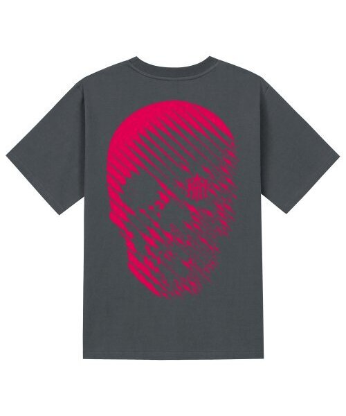KAN6312(カン6312)の「KTG0145 スカルレイン 半袖Tシャツ - グレー(Tシャツ/カットソー・メンズ・その他・LARGE/MEDIUM/SMALL/X-LARGE)」の1枚目の写真
