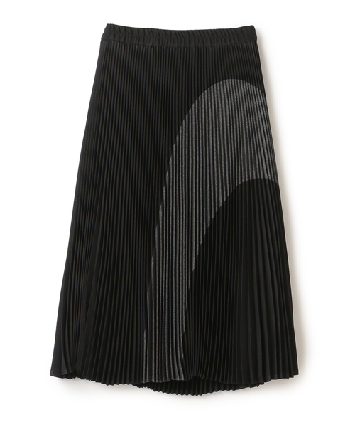 ATSURO TAYAMA(アツロウタヤマ)の「ロング丈プリーツスカート(Tシャツ/カットソー・レディース・ブラック/グレー・M)」の3枚目の写真