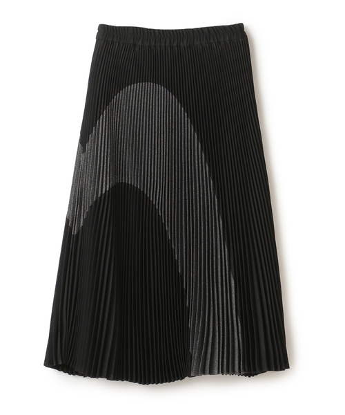 ATSURO TAYAMA(アツロウタヤマ)の「ロング丈プリーツスカート(Tシャツ/カットソー・レディース・ブラック/グレー・M)」の4枚目の写真