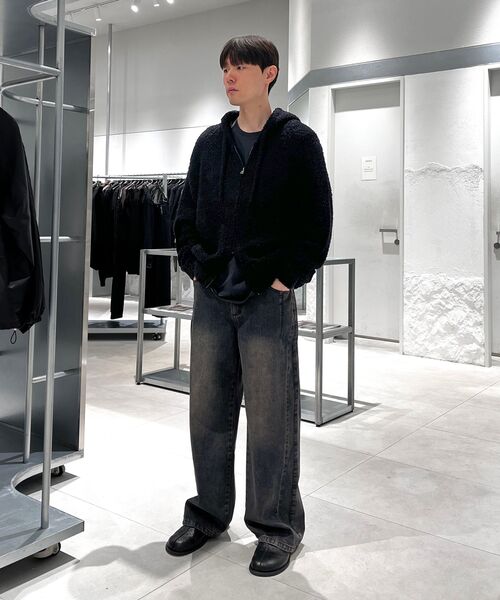 INSILENCE(インサイロンス)の「コージーソフトフードジップアップニットASHBROWN(ニット/セーター・レディース・その他・SMALL/MEDIUM/LARGE)」の14枚目の写真