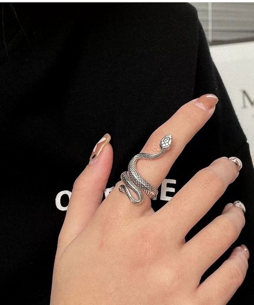 456707】蛇リング/フリーサイズ(RZ)（リング）｜mul.（ムル）の