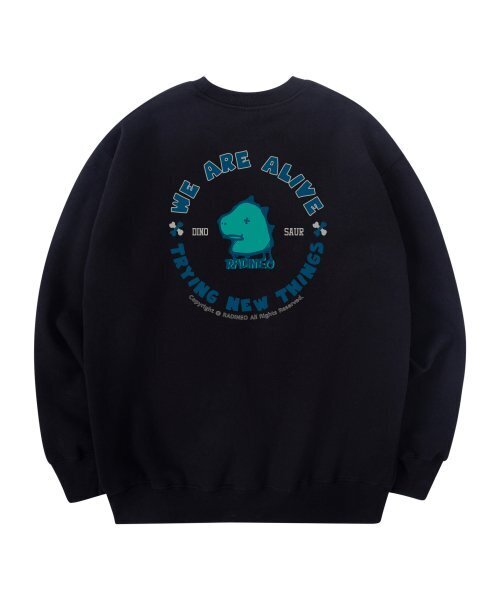 RADINEO(ラディネオ)の「アライヴダイノ スウェット ブラック(スウェット・メンズ・その他・LARGE/MEDIUM/X-LARGE)」の1枚目の写真