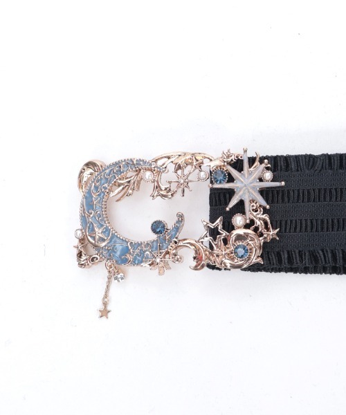 axes femme（アクシーズファム）の「アステリズムゴムベルト（ベルト・レディース・シルバー/ゴールド・FREE）」の6枚目の写真