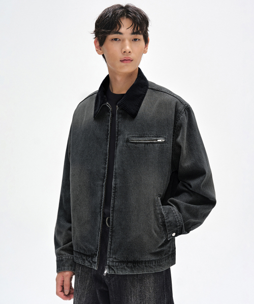 DECET(デケト)の「Denim Work Jacket DCJK003DKhakiA(デニムジャケット・メンズ・その他・SMALL/MEDIUM)」の5枚目の写真