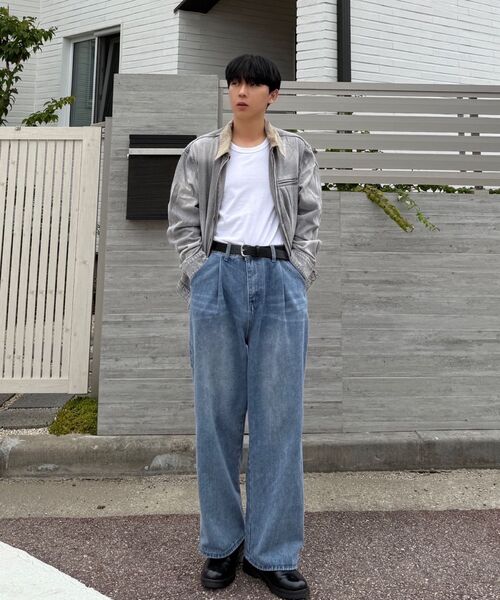 DECET(デケト)の「Denim Work Jacket DCJK003DKhakiA(デニムジャケット・メンズ・その他・SMALL/MEDIUM)」の12枚目の写真