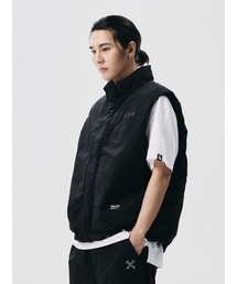 JAMIE WEST（ジェイミーウエスト）の「PrimaLoft Hidden Hood Heavy Vest (Black)（ダウンベスト）」