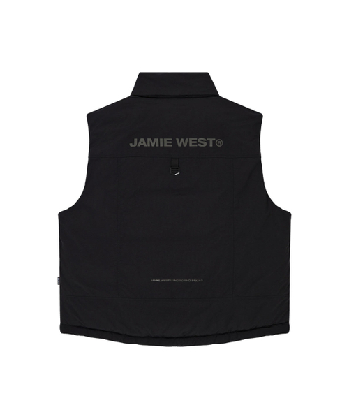 PrimaLoft Hidden Hood Heavy Vest (Black)