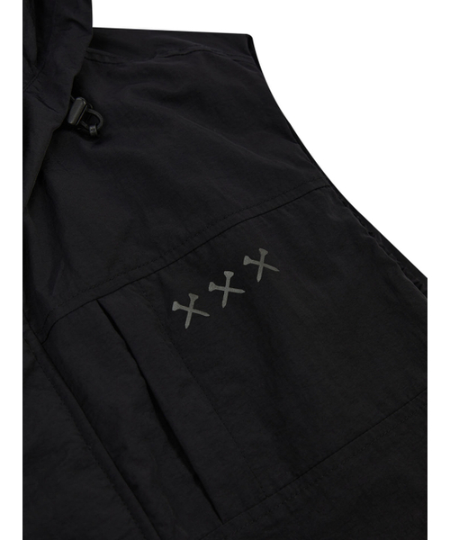 PrimaLoft Hidden Hood Heavy Vest (Black)