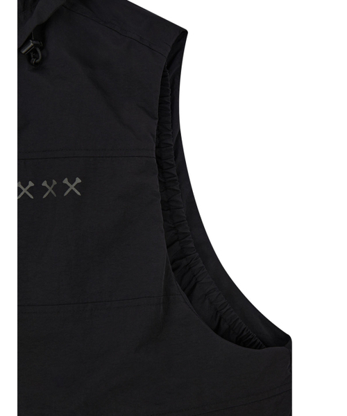 PrimaLoft Hidden Hood Heavy Vest (Black)