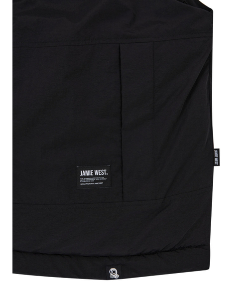 PrimaLoft Hidden Hood Heavy Vest (Black)