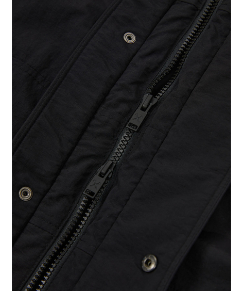 PrimaLoft Hidden Hood Heavy Vest (Black)