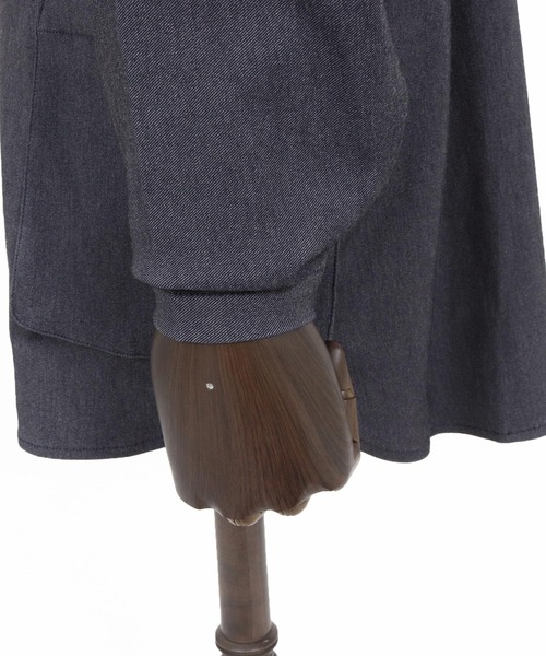 CALL&RESPONSE(コールアンドレスポンス)の「mj11304- シャツジャケット-ストレッチデニム(261-1101-04)(デニムジャケット・メンズ・インディゴブルー/ブラック・5/4/2)」の17枚目の写真