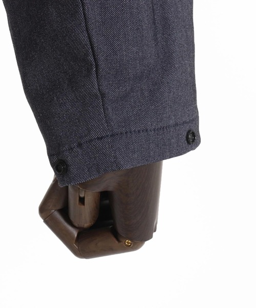 CALL&RESPONSE(コールアンドレスポンス)の「mj11304- シャツジャケット-ストレッチデニム(261-1101-04)(デニムジャケット・メンズ・インディゴブルー/ブラック・5/4/2)」の18枚目の写真