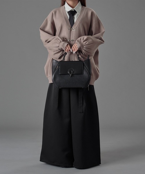 狐独(コドク)の「ハトメベルトハカマスラックス(スラックス・メンズ・ブラック/ブルーグレー・LARGE/MEDIUM/SMALL)」の5枚目の写真