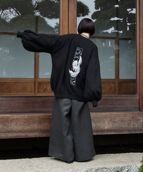 狐独(コドク)の「ハトメベルトハカマスラックス(スラックス・メンズ・ブラック/ブルーグレー・LARGE/MEDIUM/SMALL)」の22枚目の写真