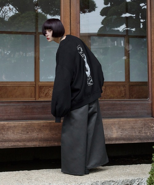 狐独(コドク)の「ハトメベルトハカマスラックス(スラックス・メンズ・ブラック/ブルーグレー・LARGE/MEDIUM/SMALL)」の16枚目の写真