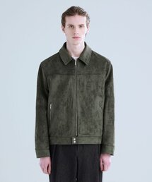 ZPLISH（ジプリシュ）の「マンダスエードジャケットカーキ（その他アウター）」