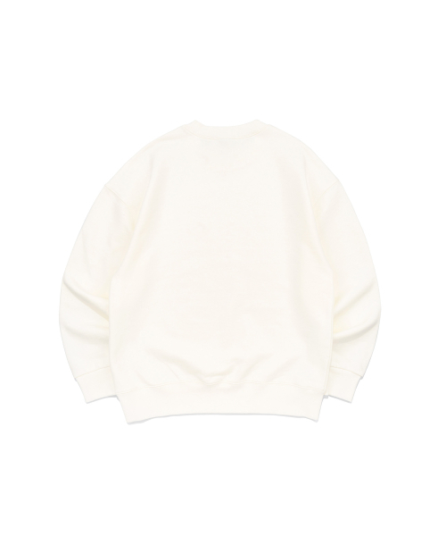 BECANVAS(ビキャンバス)の「BECANVAS OVERFIT MTM (IVORY)(スウェット・メンズ・アイボリー・SMALL/MEDIUM/X-LARGE)」の2枚目の写真