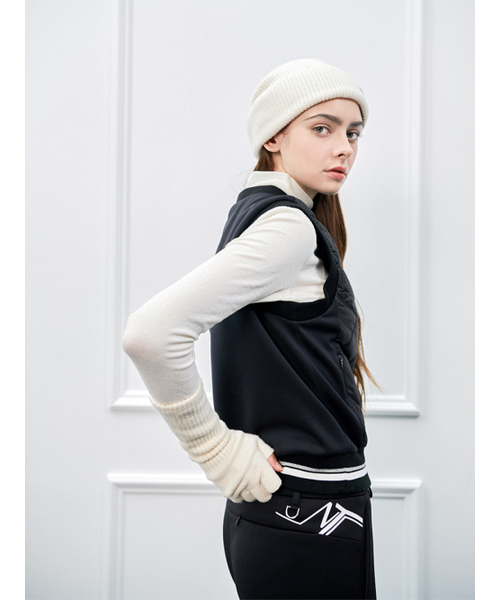 NITINA(ニティナ)の「ダイヤキルティングベストBK(ベスト・レディース・ブラック・SMALL/MEDIUM/LARGE)」の3枚目の写真