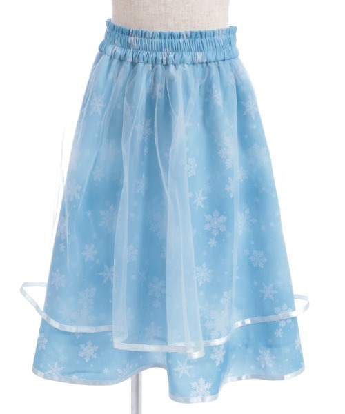 axes femme(アクシーズファム)の「スノークリスタルスカート(スカート・キッズ・サックスブルー/ネイビー・X-LARGE/LARGE/MEDIUM)」の2枚目の写真