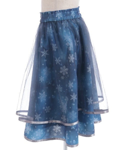 axes femme(アクシーズファム)の「スノークリスタルスカート(スカート・キッズ・サックスブルー/ネイビー・X-LARGE/LARGE/MEDIUM)」の11枚目の写真