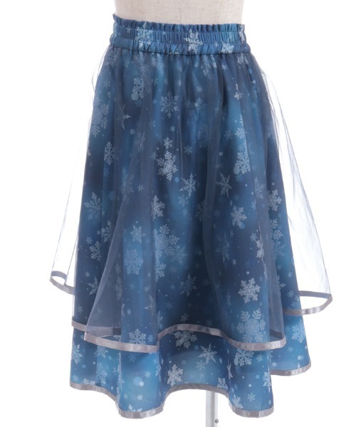 axes femme(アクシーズファム)の「スノークリスタルスカート(スカート・キッズ・サックスブルー/ネイビー・X-LARGE/LARGE/MEDIUM)」の12枚目の写真