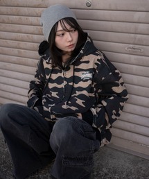 セール】【HOOK】アメカジワッペン刺繍レーシングブルゾンジャケット