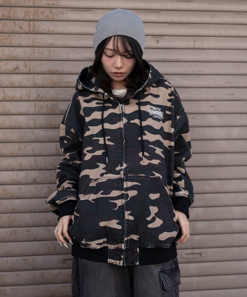 theory luxe2026SS新作！完売色！フードブルゾン WEGO/【26年春夏新作】ワーカーズフードブルゾン（ブルゾン）｜WEGO