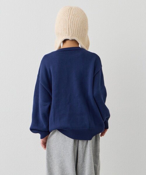 KIDS】【wigglewiggle】《ユニセックス》柄ジャガードニット（ニット