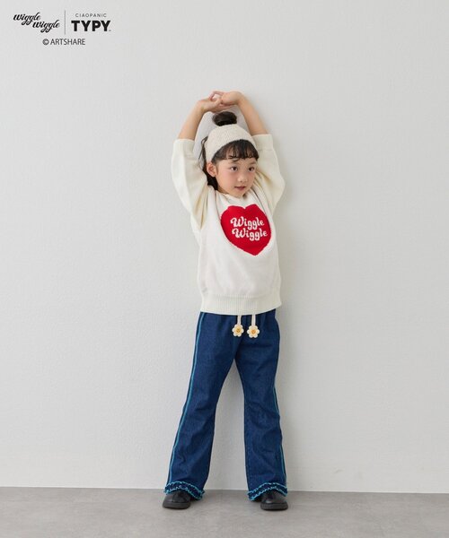 KIDS】【wigglewiggle】《ユニセックス》柄ジャガードニット（ニット