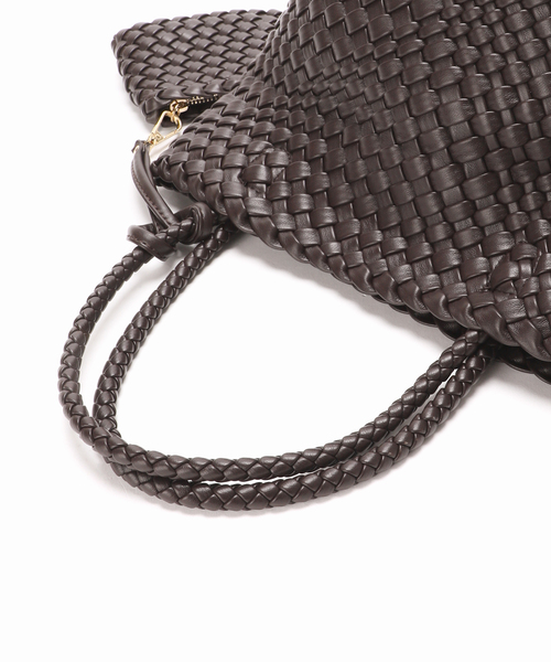 VELETTO（ベレット）の「VELETTO / ベレット 別注 MESH POACH BAG（トートバッグ・レディース・アイボリー/ブラウン・FREE）」の14枚目の写真