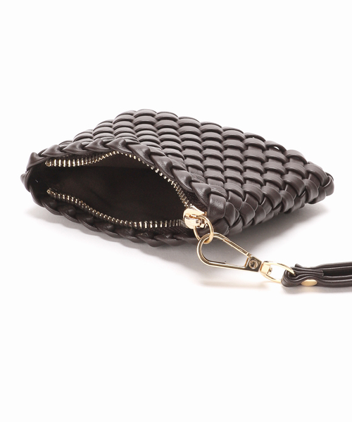 VELETTO（ベレット）の「VELETTO / ベレット 別注 MESH POACH BAG（トートバッグ・レディース・アイボリー/ブラウン・FREE）」の18枚目の写真