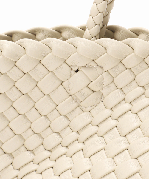 VELETTO（ベレット）の「VELETTO / ベレット 別注 MESH POACH BAG（トートバッグ・レディース・アイボリー/ブラウン・FREE）」の19枚目の写真