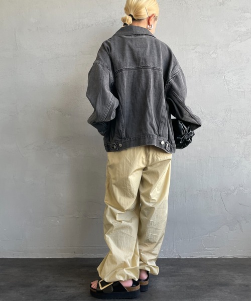 Levi's（リーバイス）の「[LEVI’S/リーバイス] 90’s トラッカーデニムジャケット（デニムジャケット・レディース・ライトインディゴブルー/ブラック・S）」の19枚目の写真
