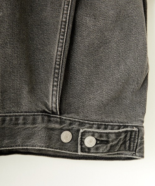 Levi's（リーバイス）の「[LEVI’S/リーバイス] 90’s トラッカーデニムジャケット（デニムジャケット・レディース・ライトインディゴブルー/ブラック・S）」の6枚目の写真