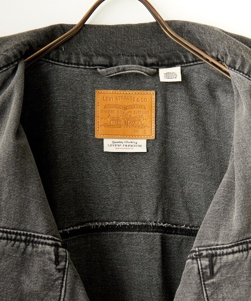 Levi's（リーバイス）の「[LEVI’S/リーバイス] 90’s トラッカーデニムジャケット（デニムジャケット・レディース・ライトインディゴブルー/ブラック・S）」の8枚目の写真