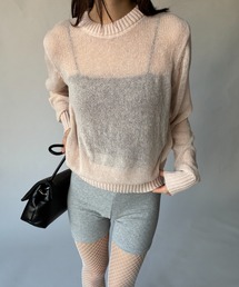 machatt モヘアポロニット（ベージュ） モヘアポロニット（ベージュ） マチャットmachatt ウールポロネック