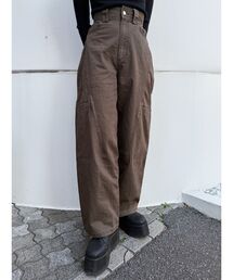 MURUA | パッチポケットバレルレッグパンツ(その他パンツ)