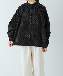 かぐれ | ドットコーデュロイブラウス(シャツ/ブラウス)