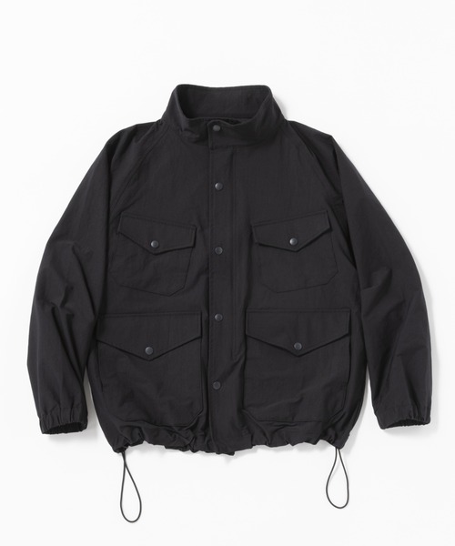 Jackman(ジャックマン)の「Kersey Tour Jacket(ナイロンジャケット・メンズ・ブラック/ダークブルー・LARGE/MEDIUM)」の6枚目の写真