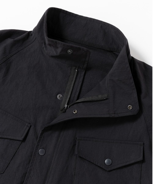Jackman(ジャックマン)の「Kersey Tour Jacket(ナイロンジャケット・メンズ・ブラック/ダークブルー・LARGE/MEDIUM)」の8枚目の写真