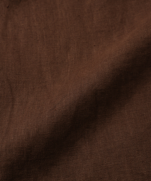 UNFOLLOW（アンフォロー）の「【FOLL / フォル】summer weight knee tuck pants（スラックス・メンズ・ネイビー/ブラウン・3/2）」の7枚目の写真