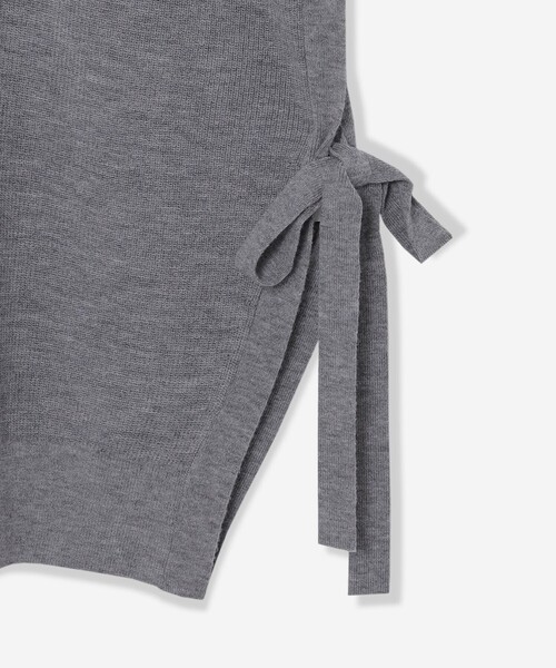 MACKINTOSH LONDON（マッキントッシュ ロンドン）の「2WAYストリングウールニットジレ（ベスト・レディース・グレー系その他2/ベージュ・FREE）」の10枚目の写真