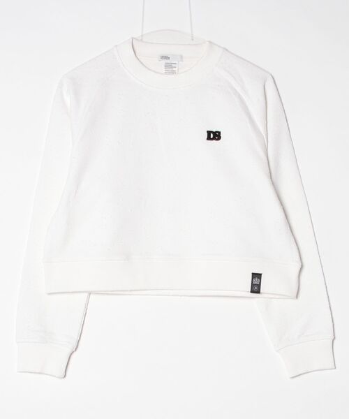 DOUBLE STANDARD CLOTHING(ダブルスタンダードクロージング)の「コットンネップ裏毛プルオーバー(スウェット・レディース・オフホワイト/ライトグレー・FREE)」の13枚目の写真